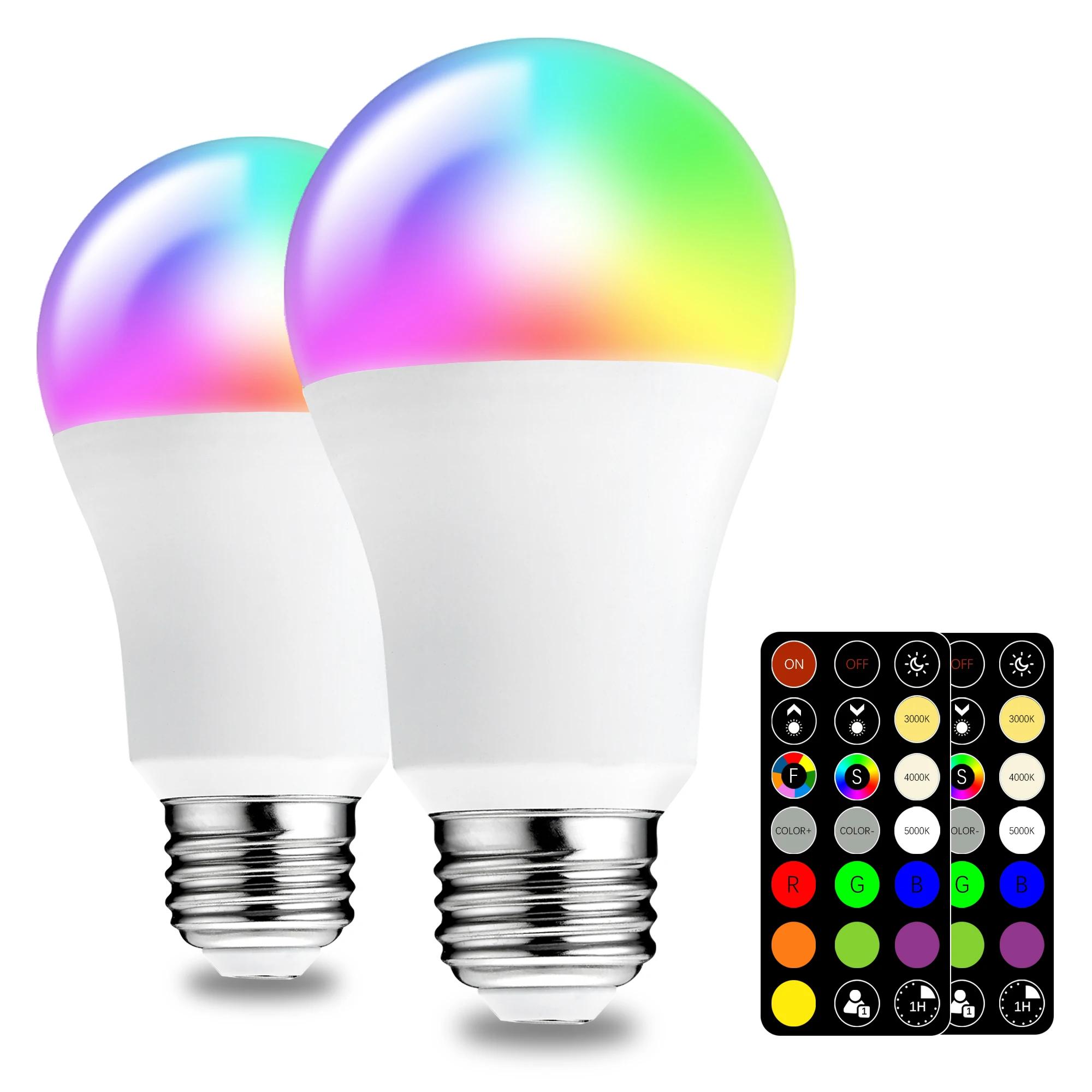  LED   , 60W  RGBW , 8W   E26, B22, A60, A50, 2700K-6000K